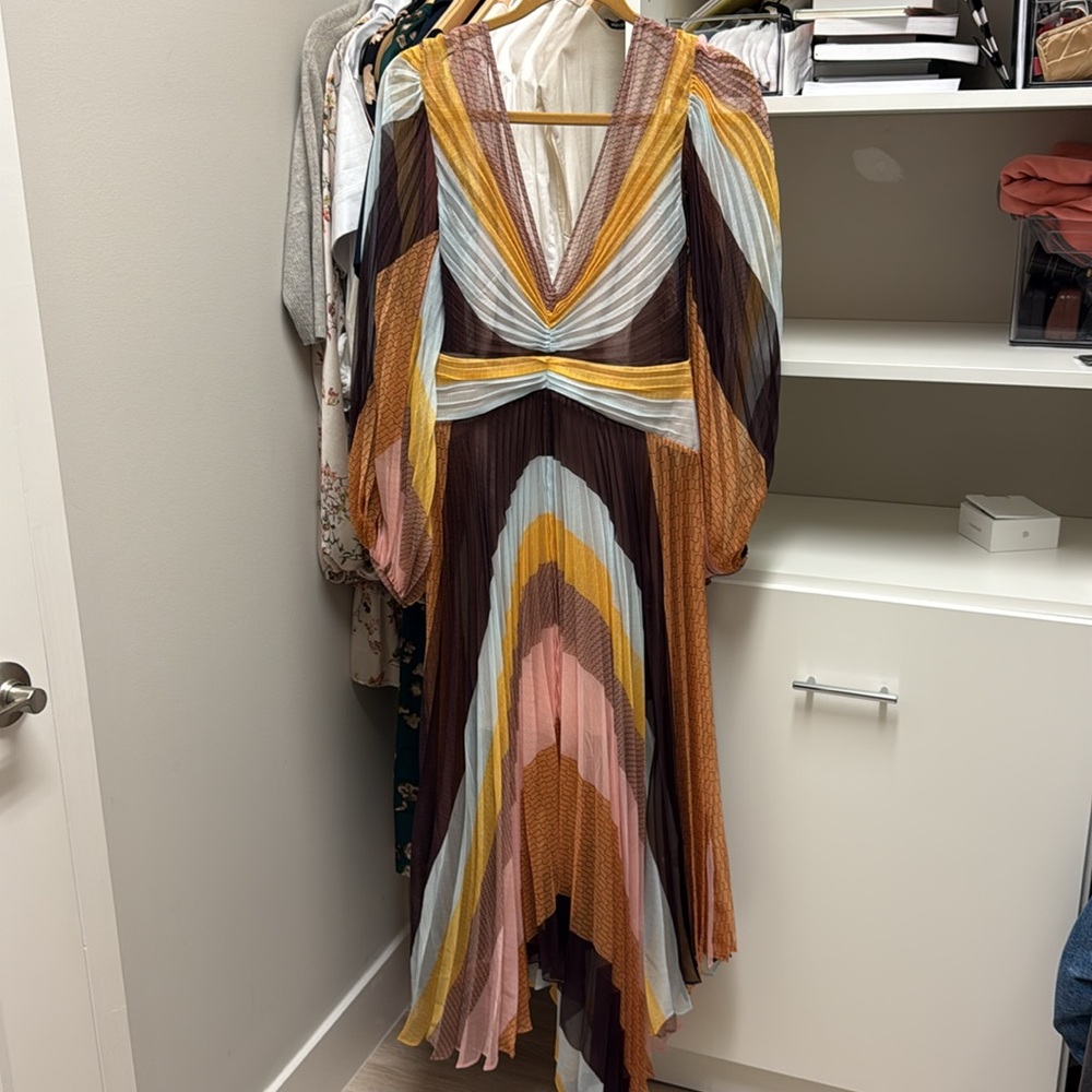 Acler Astone Pleated Dress - Picture 5 of 7